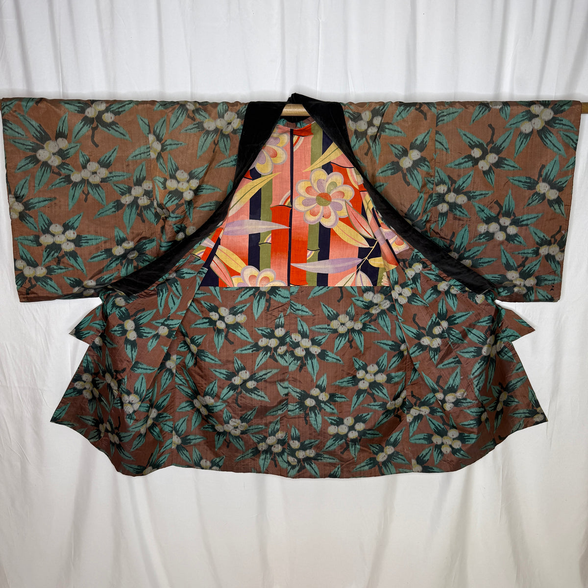 "Forest Fruit" Vintage Haori Jacket
