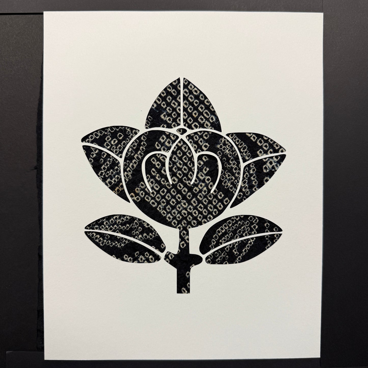 "Tachibana Crest" Katagami Art