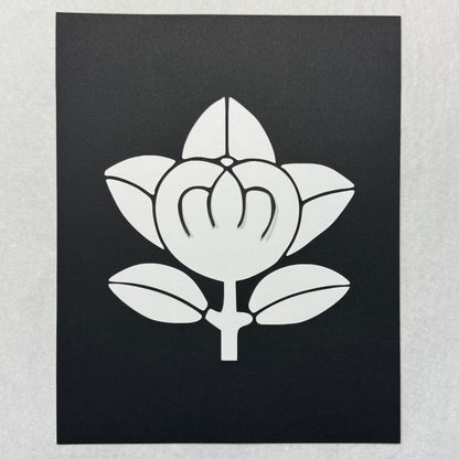 "Tachibana Crest" Katagami Art