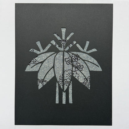 "Bamboo Crest" Katagami Art