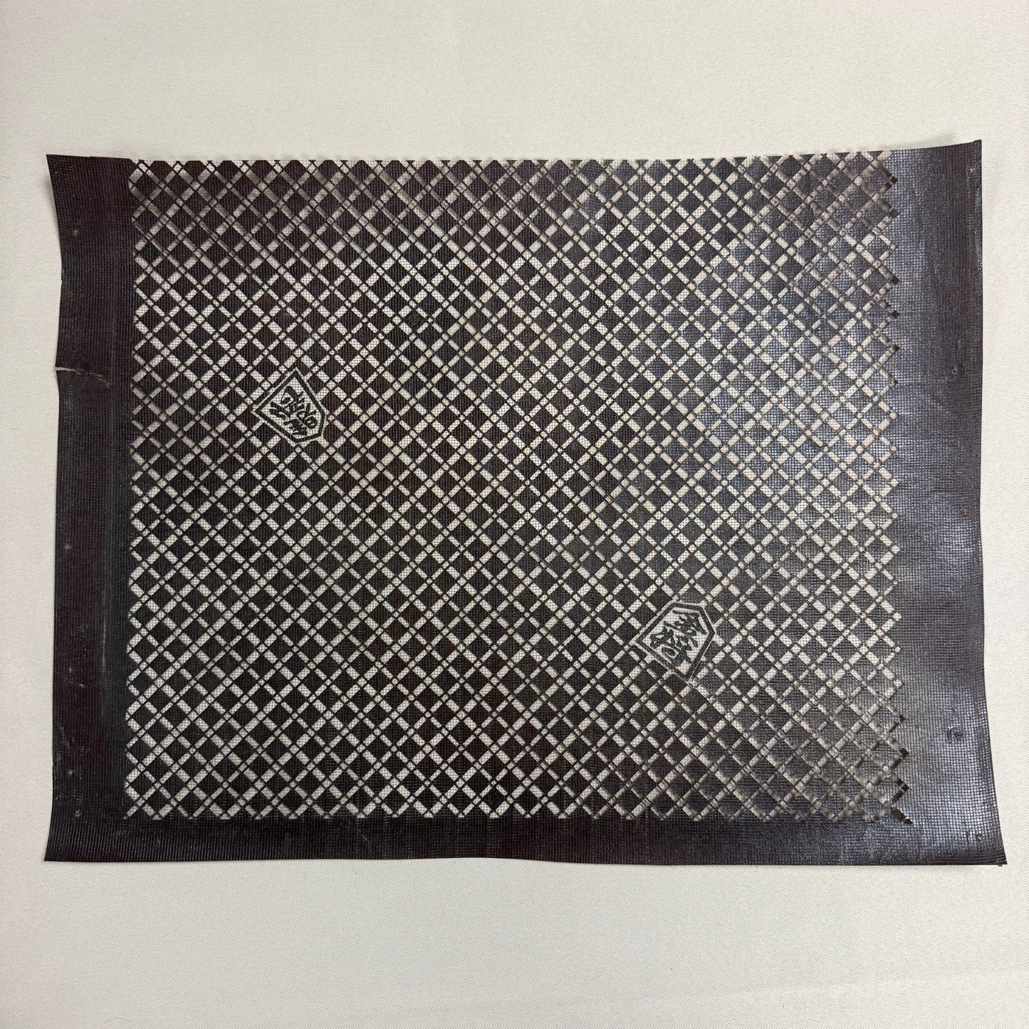 "Set of Six" Vintage Katagami Stencils