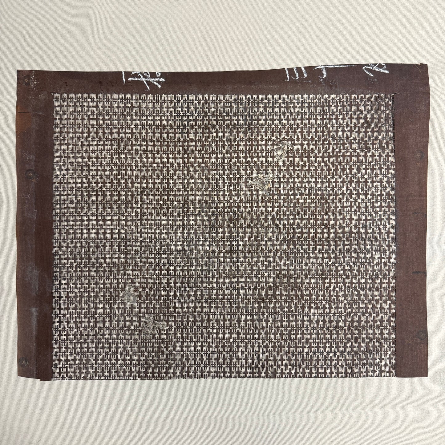 "Set of Six" Vintage Katagami Stencils