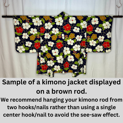 60" Kimono Display Rod (Brown)