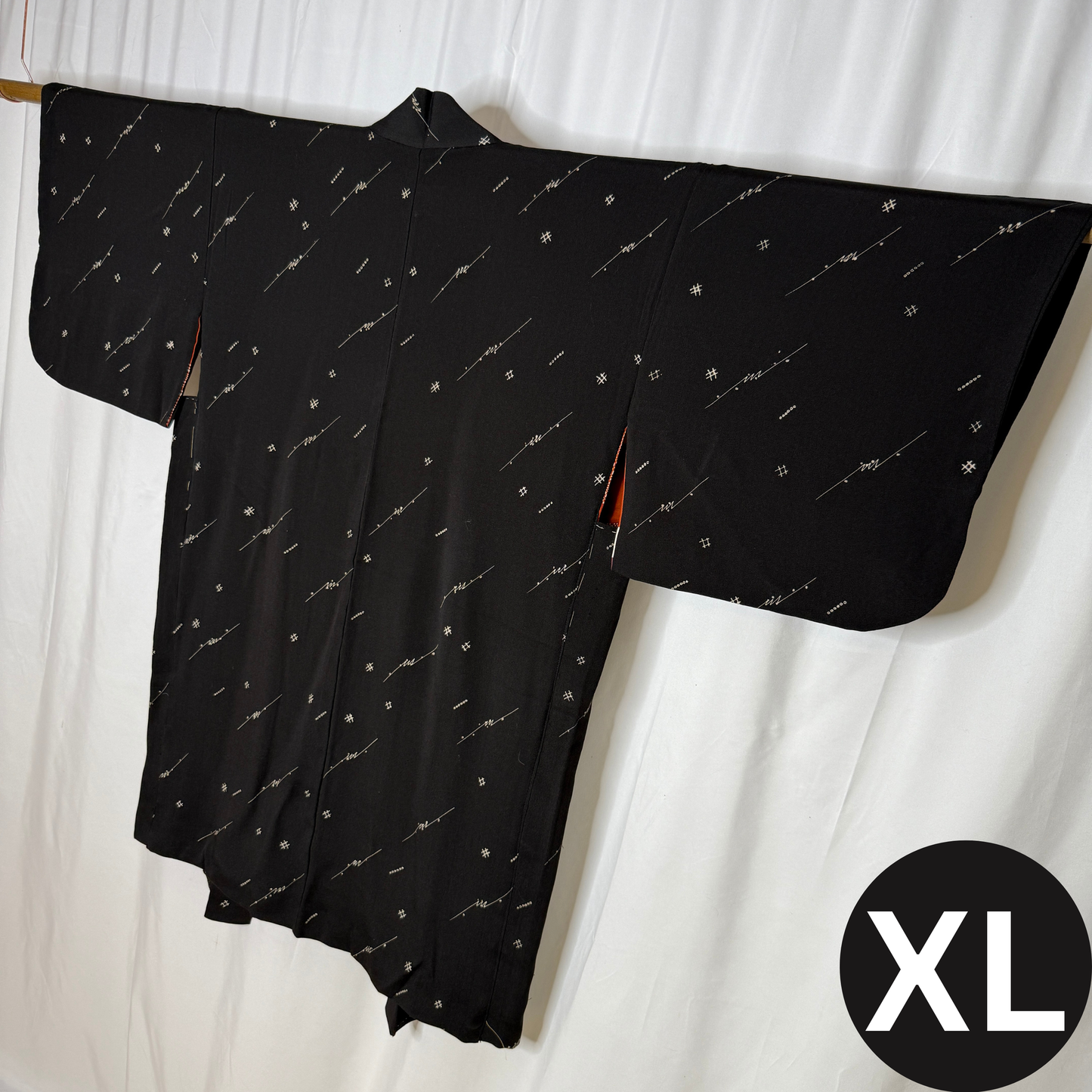 "Meteor Shower" XL Oki Haori Jacket