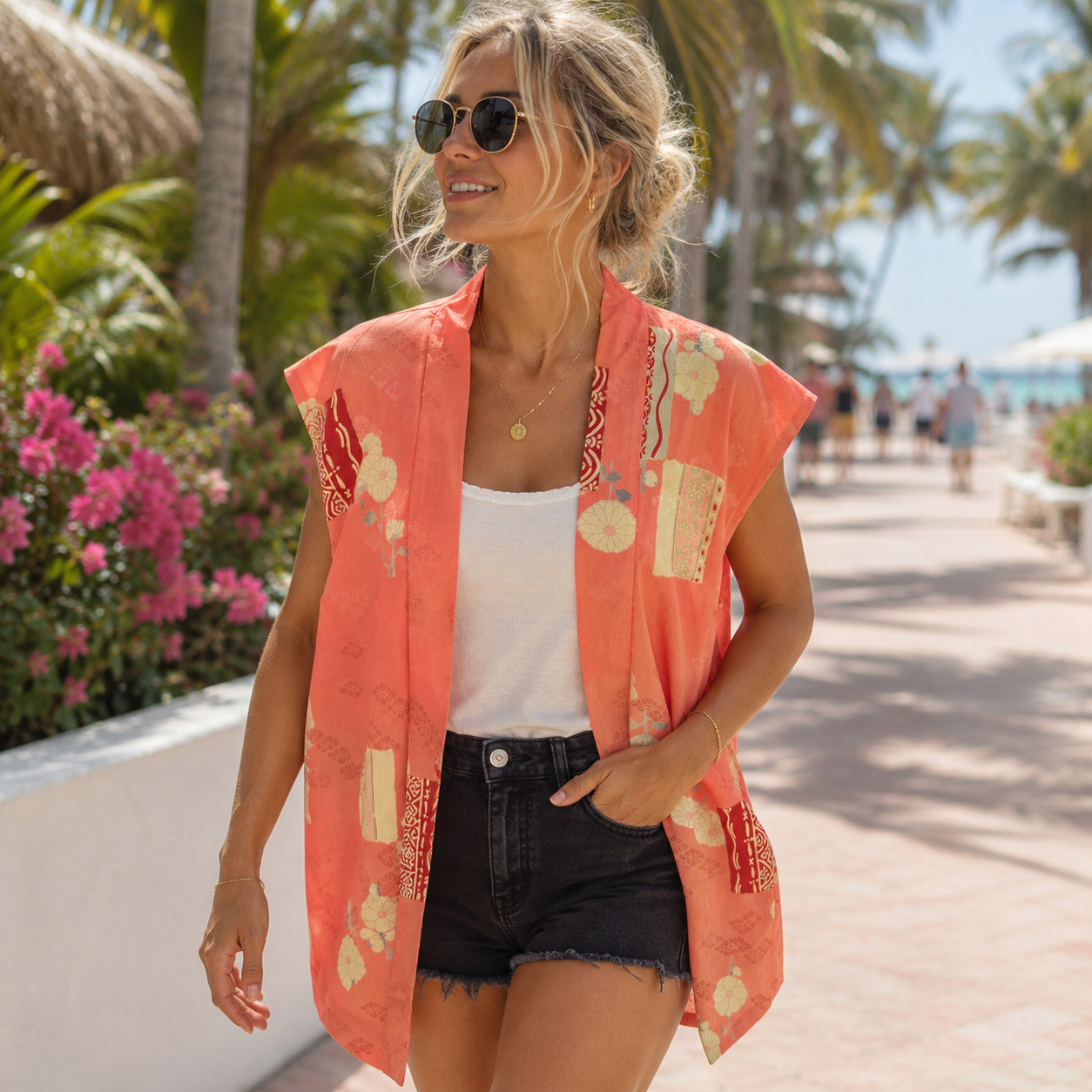 "Taisho Tunic" Japanique Tunic Vest