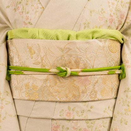"Lemon Pop" Obiage Obijime Set