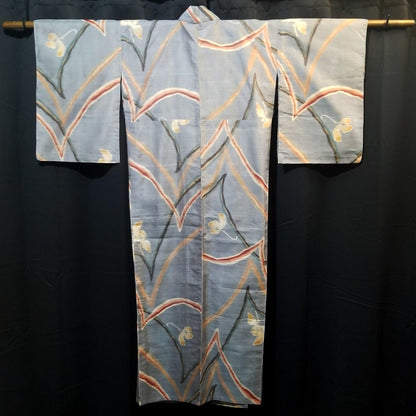 "Desert at Dusk" Vintage Meisen Kimono - Kyoto Kimono