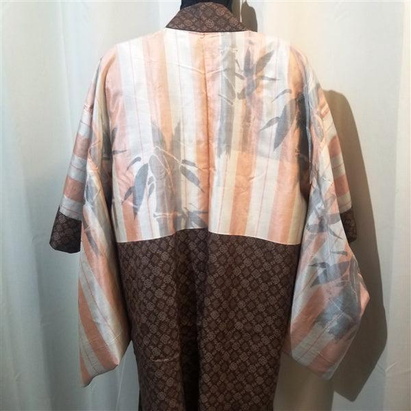 "Dorozome" Vintage Japanese Haori - Kyoto Kimono