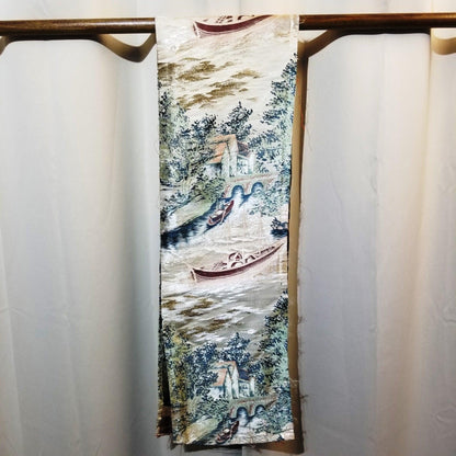 "English River Panel - Narrow" Kimono Yardage - Kyoto Kimono