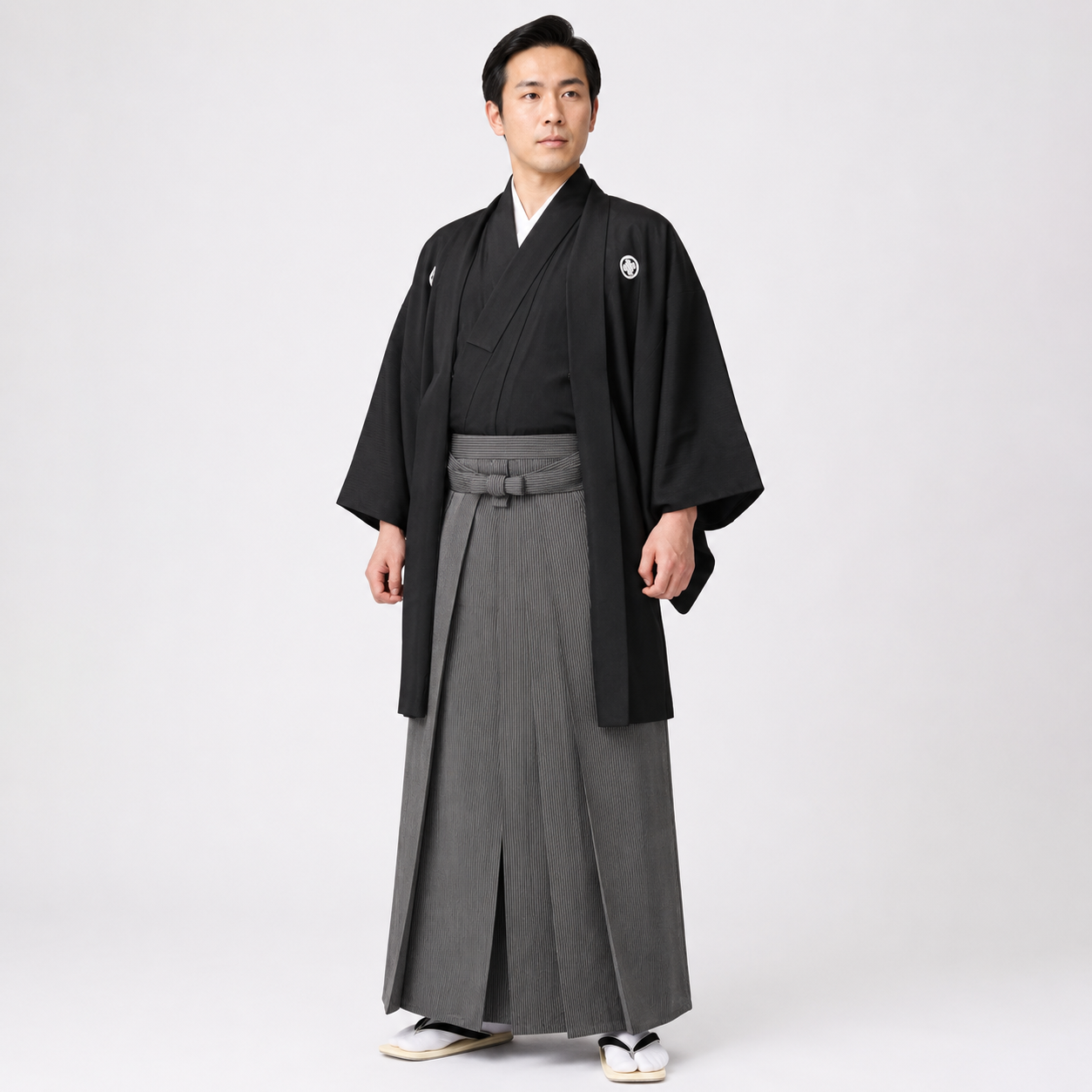 "Matsuo Gofukuten" Vintage Man's Hakama