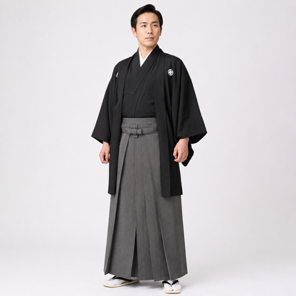 "Matsuo Gofukuten" Vintage Man's Hakama