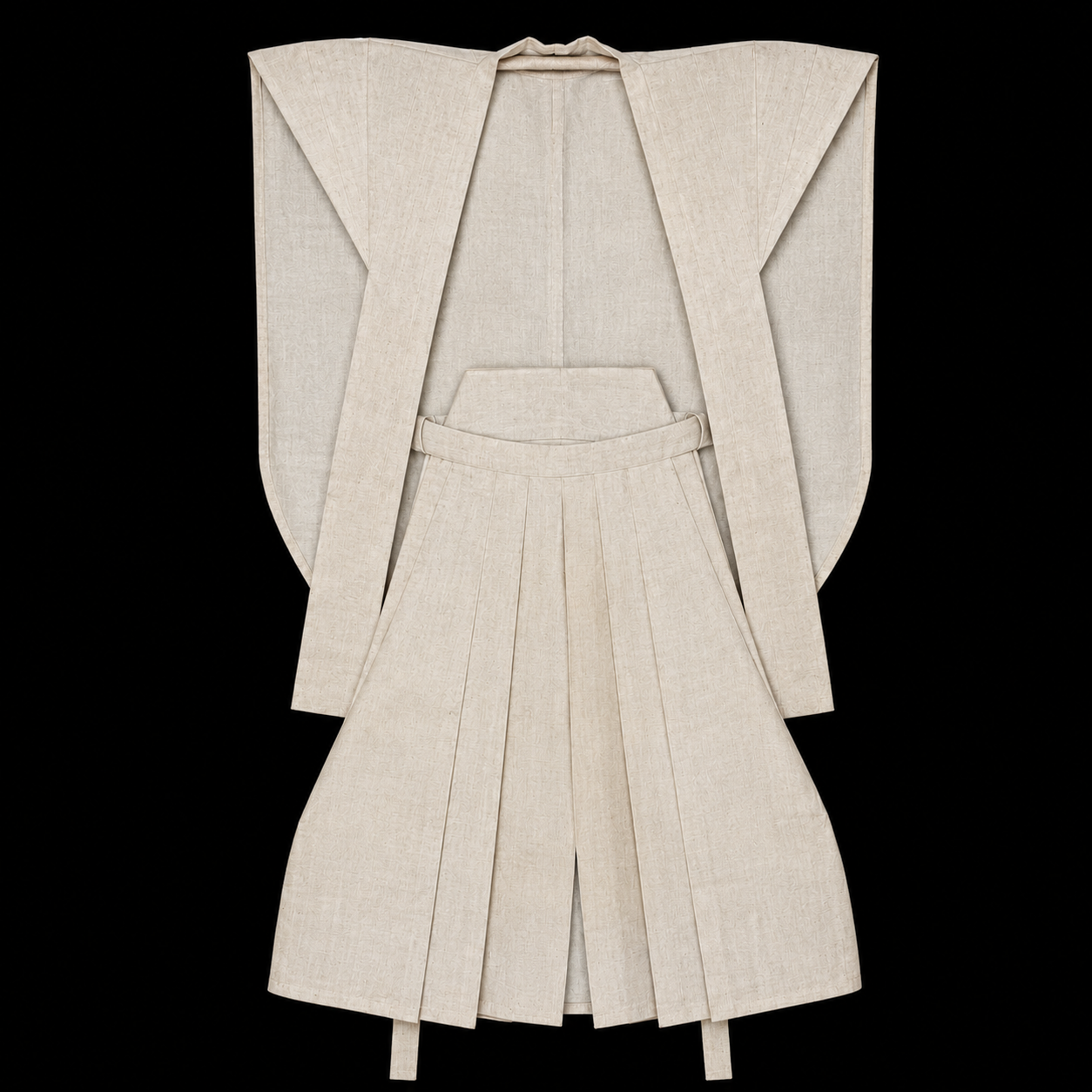"Blank Slate" Vintage Hakama Kataginu Set