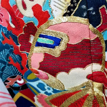 "High Tide" Vintage Tomesode - Kyoto Kimono