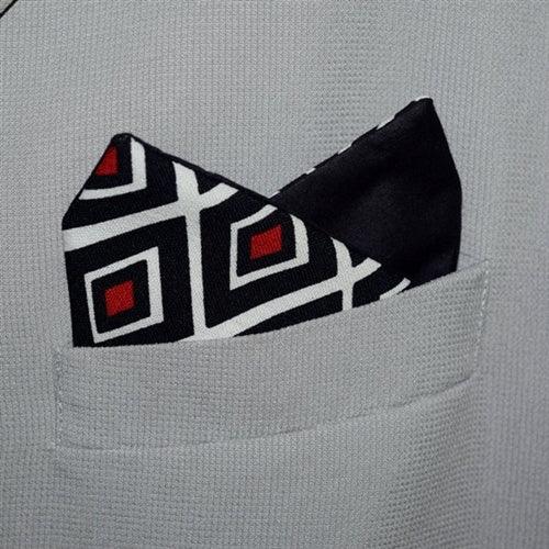 "Jazz Man" - Tie & Square Combination - Kyoto Kimono