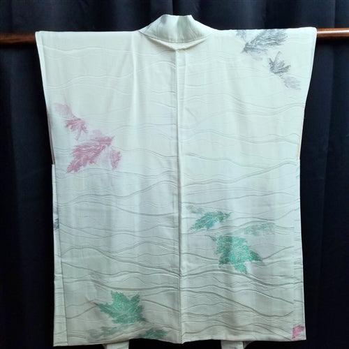 "Leaf Sheen" Japanique Tunic Vest - Kyoto Kimono