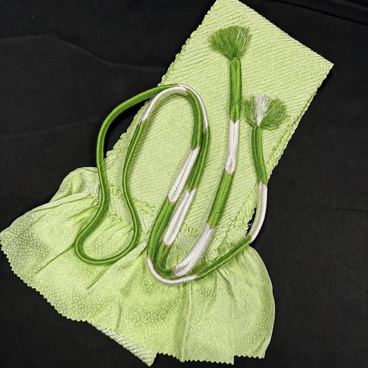"Lime Fizz" Obiage Obijime Set