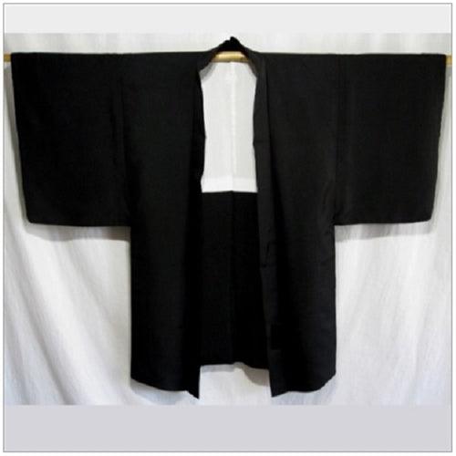 "Lined No Crests" Man's Haori - Kyoto Kimono