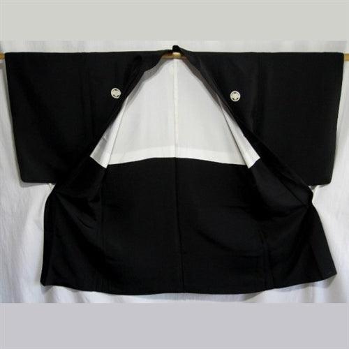 "Lined with Crests" Man's Haori - Kyoto Kimono