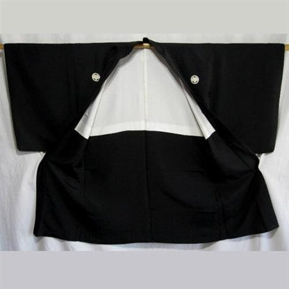 "Lined with Crests" Man's Haori - Kyoto Kimono