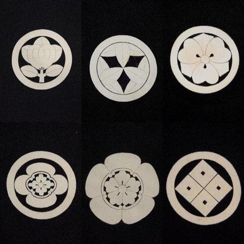 "Lined with Crests" Man's Haori - Kyoto Kimono