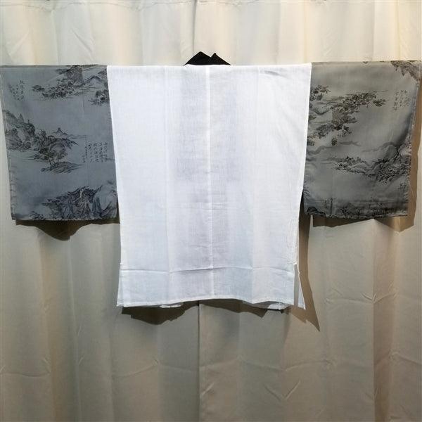 "Misty Poem" Man's Han Juban - Kyoto Kimono