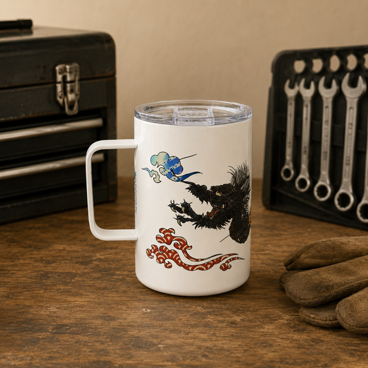 "Dragon" Japanique Insulated Mug