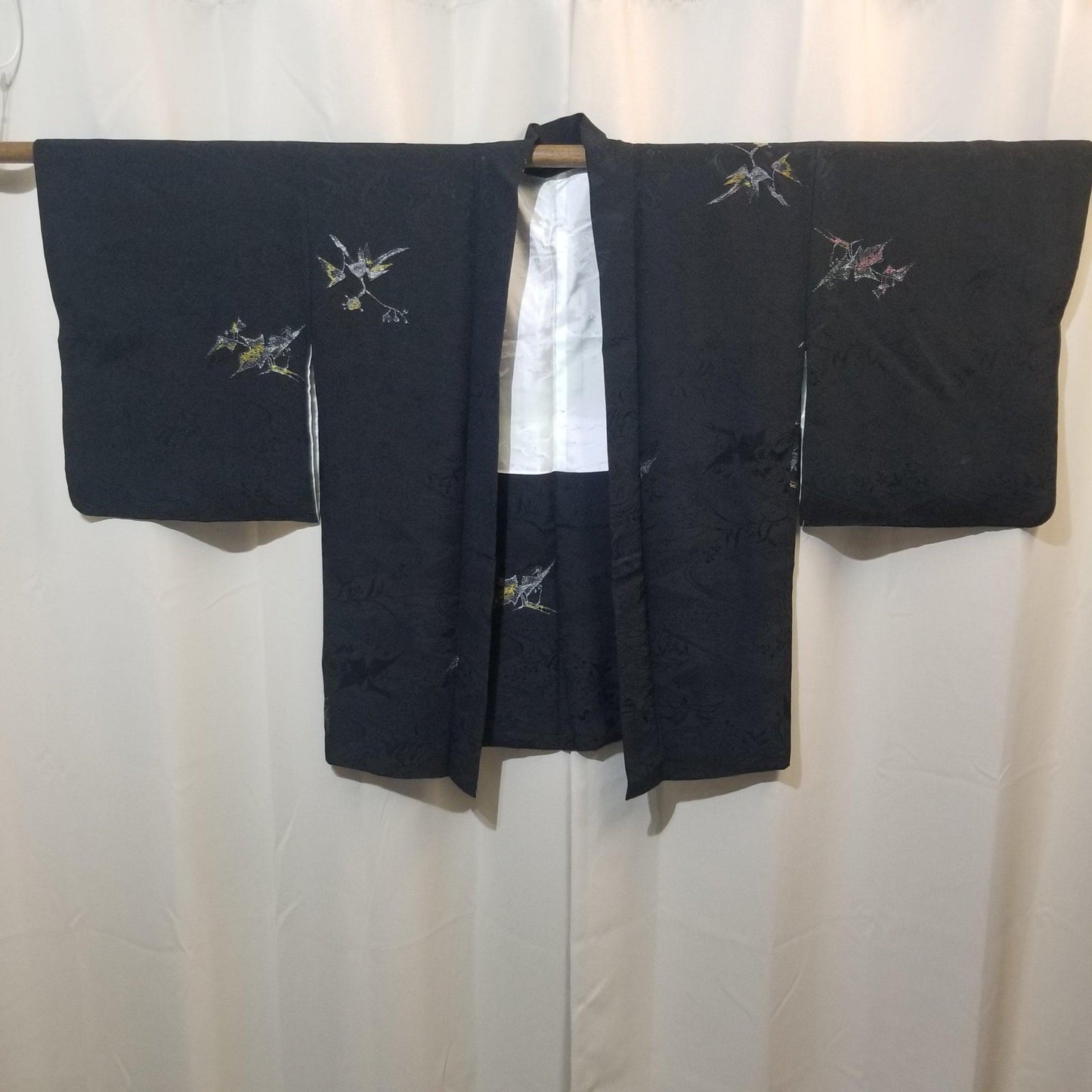 "Mystery Weave" Vintage Haori - Kyoto Kimono