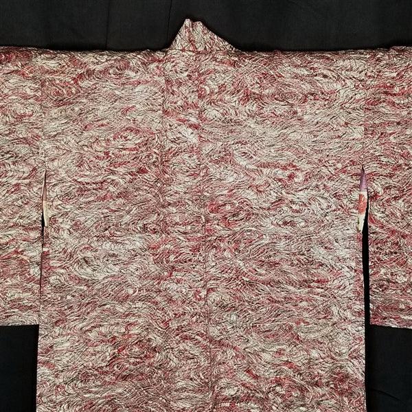 "Red Layers" Vintage Japanese Haori - Kyoto Kimono
