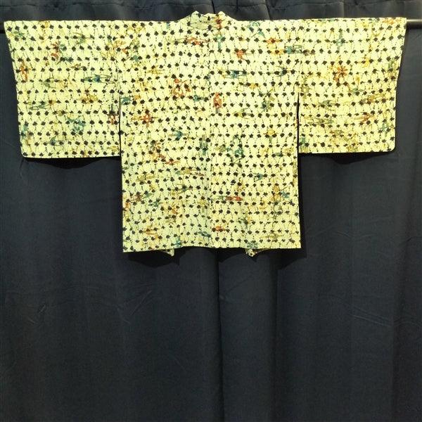 "Shibori Boho" Vintage Haori - Kyoto Kimono
