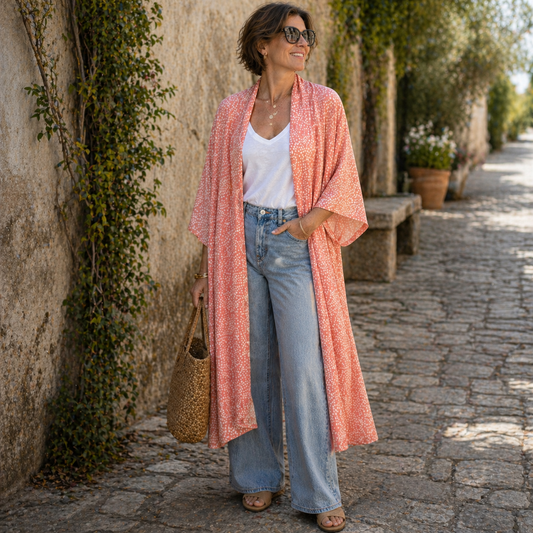 "Soft Confetti" Japanique Robe