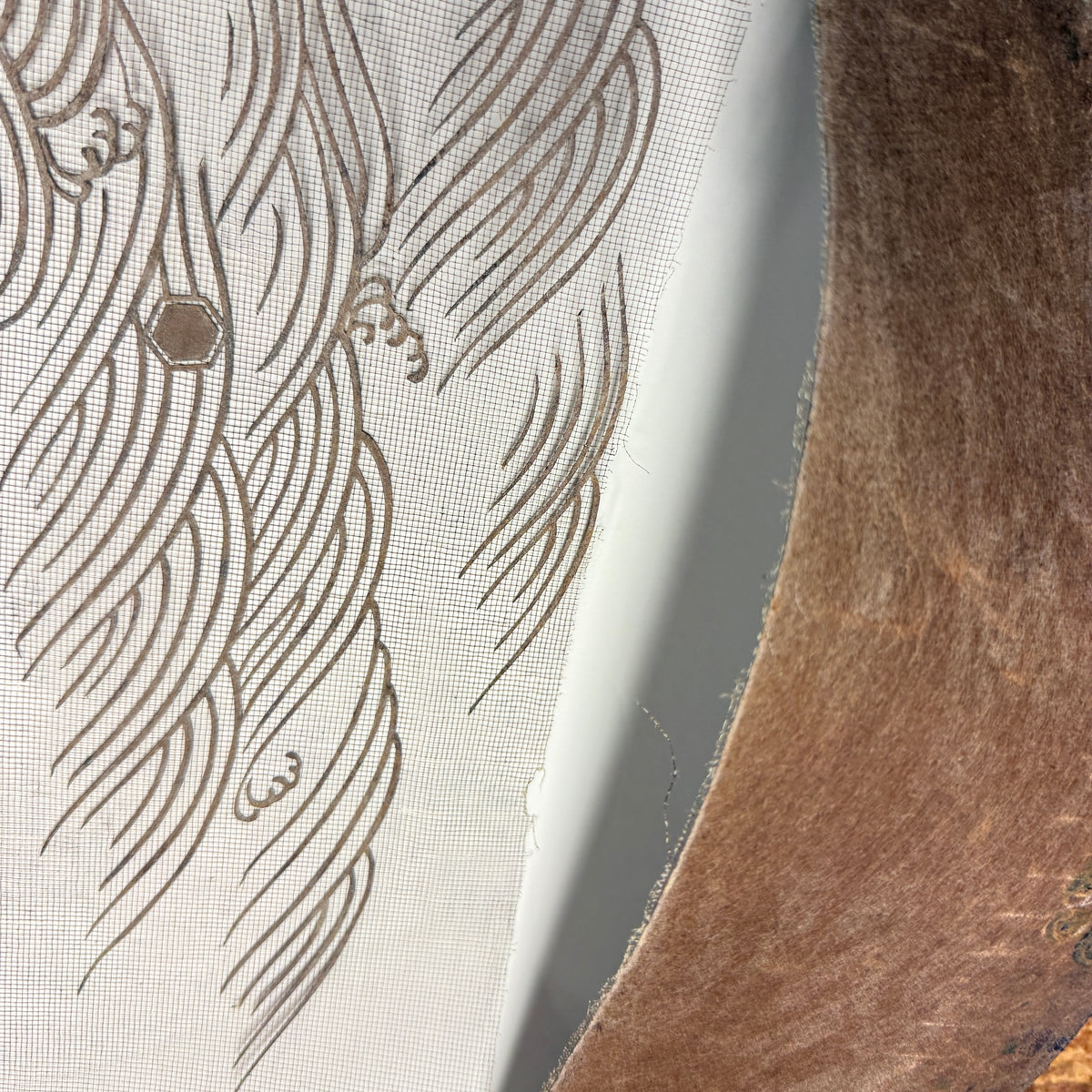 "Katagami Waves" Blemish Bin Stencil