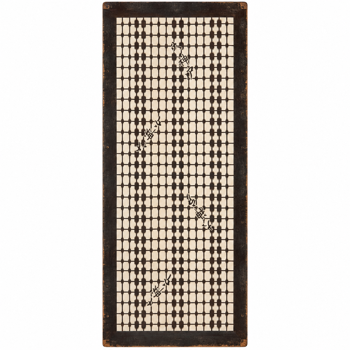 "Between the Lines" Vintage Katagami Stencil
