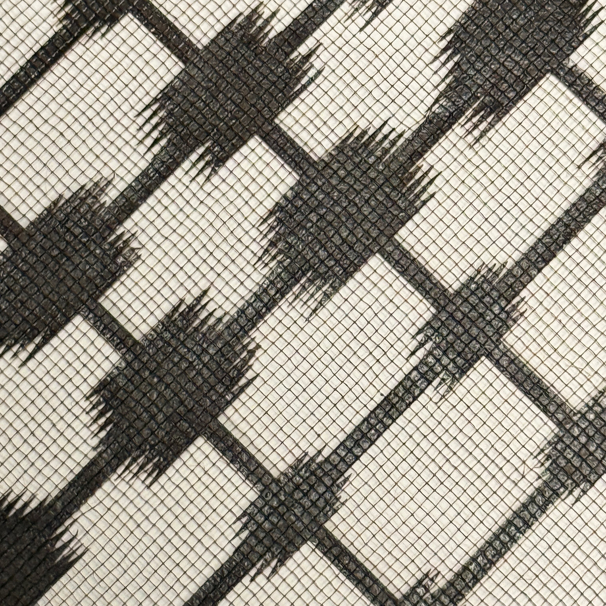 "Between the Lines" Vintage Katagami Stencil