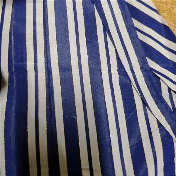 "Striped Blue" Vintage Boy's Hakama - Kyoto Kimono
