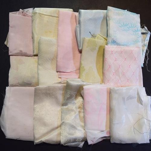 "Synthetic Haori Linings - One Pound" Fabric Bundle - Kyoto Kimono