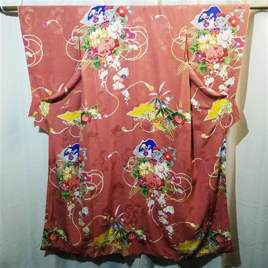 "Taisho Bouquets" Vintage Kimono - Kyoto Kimono