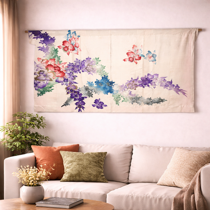 "Flowing Florals" Japanique Tapestry