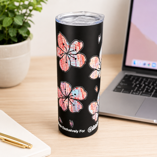 "Sakura at Night" Japanique Insulated Tumbler